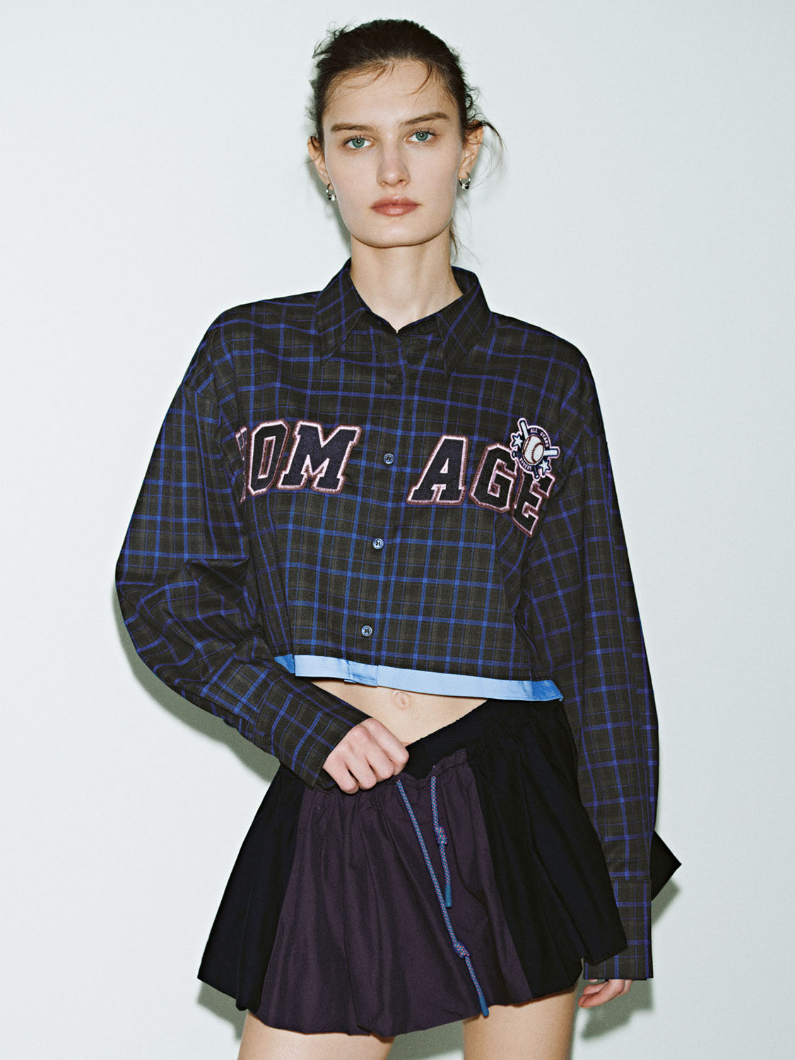 Loose Plaid Shirts