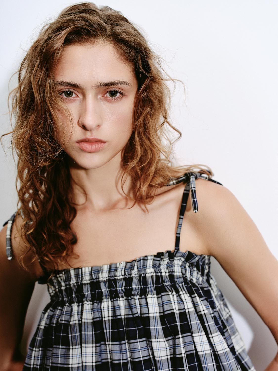 Plaid Cami Tops