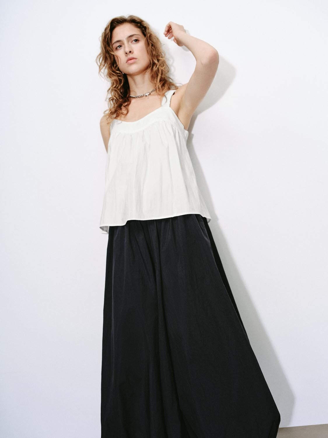 Wide Strap Cami Tops