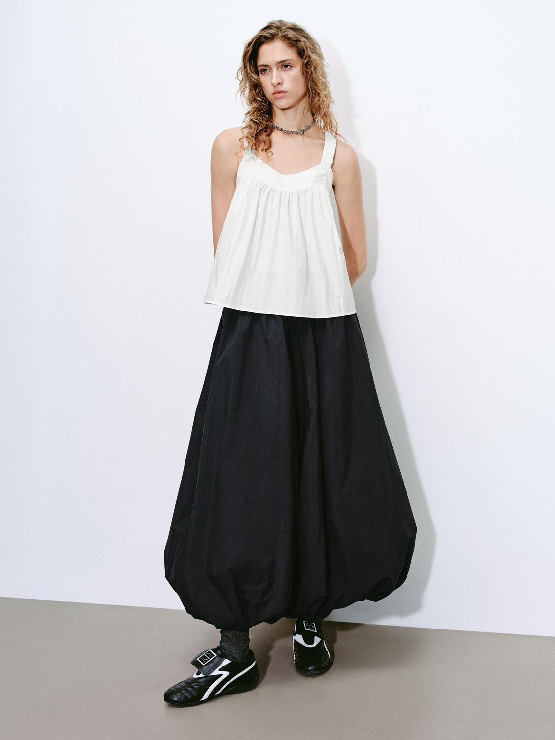 Wide Strap Cami Tops