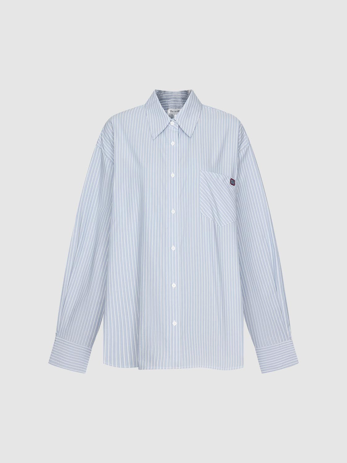 Patch Pocket Striped Shirts