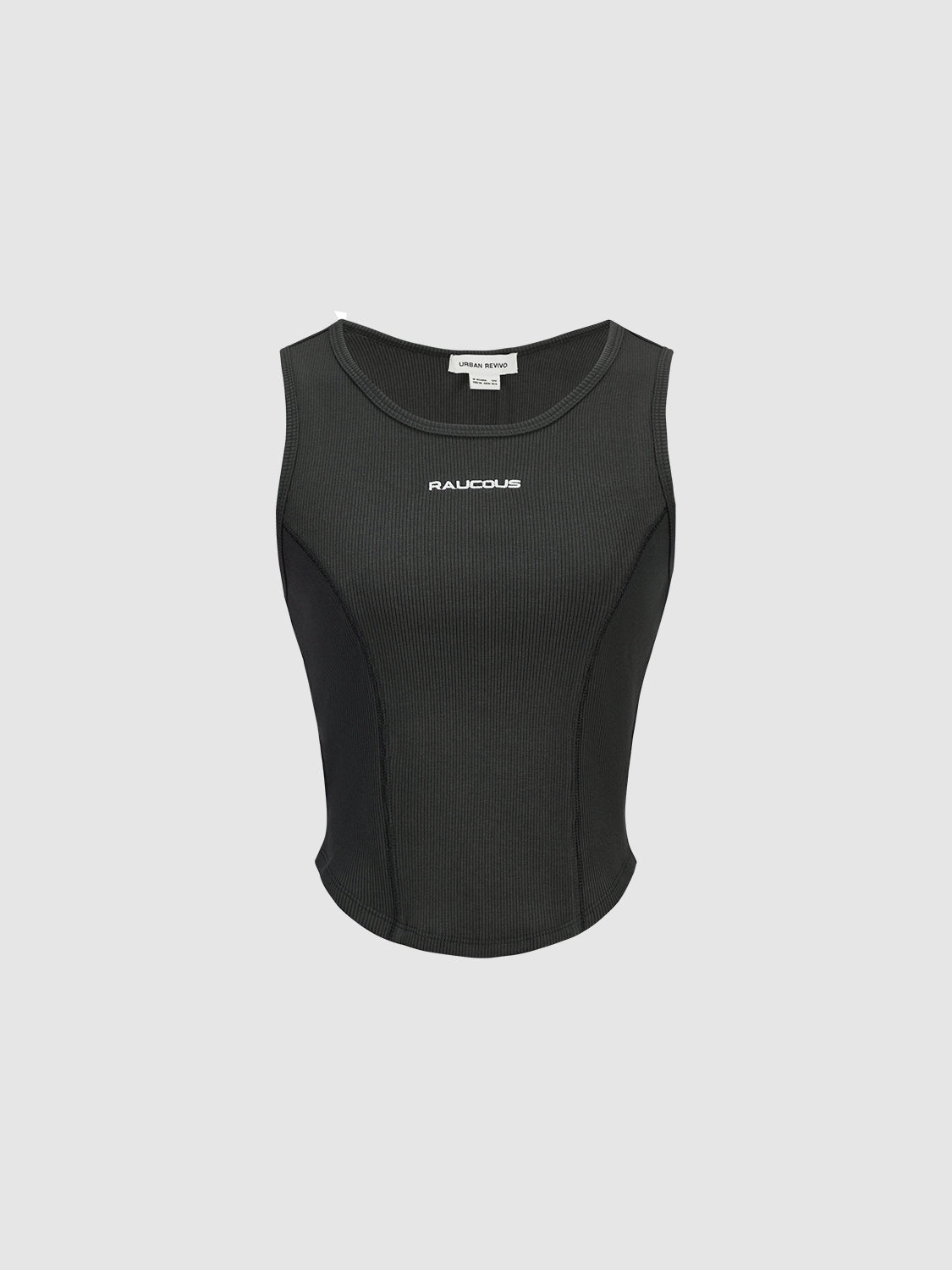 Crew Neck Skinny Tank Top