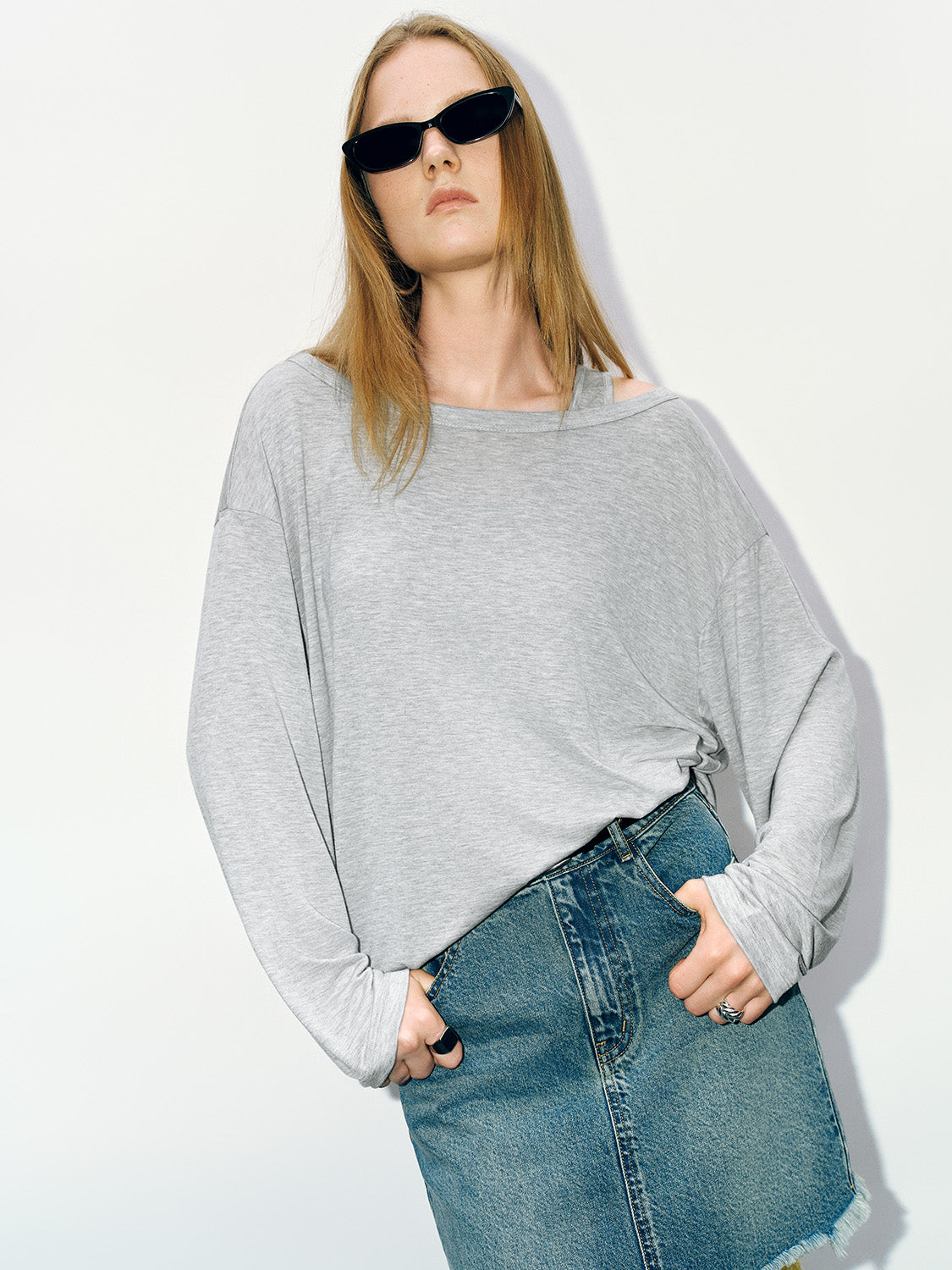 2 In 1 Loose T-Shirt