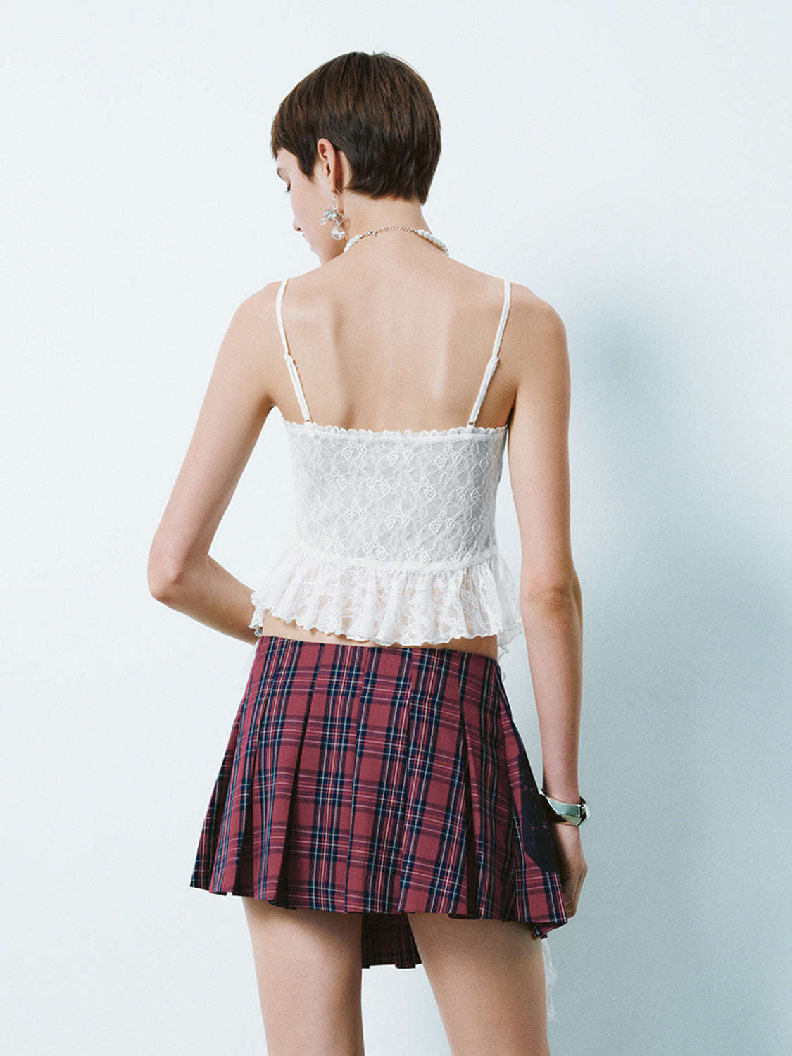 Ruffle Cami Tops
