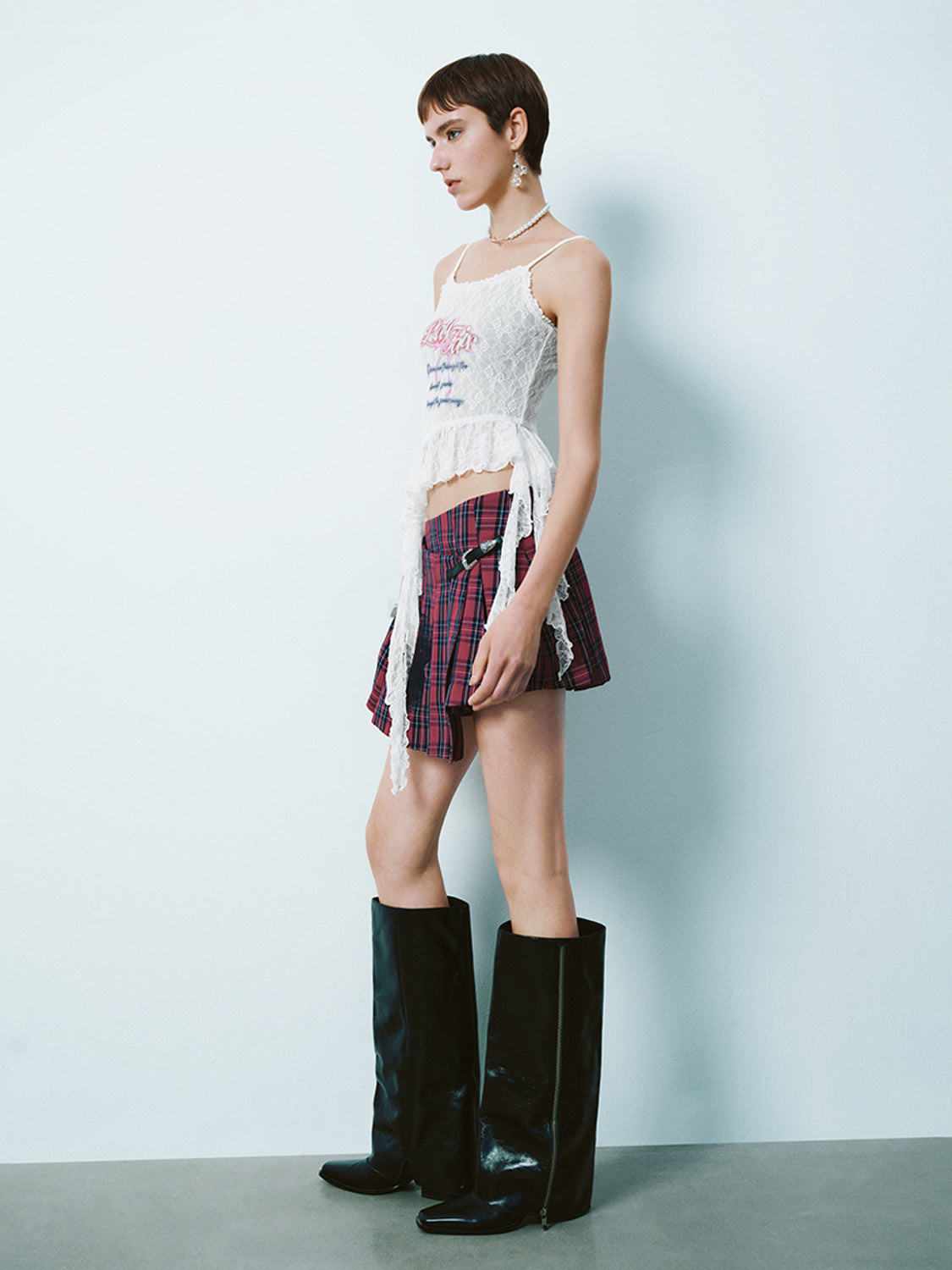 Ruffle Cami Tops