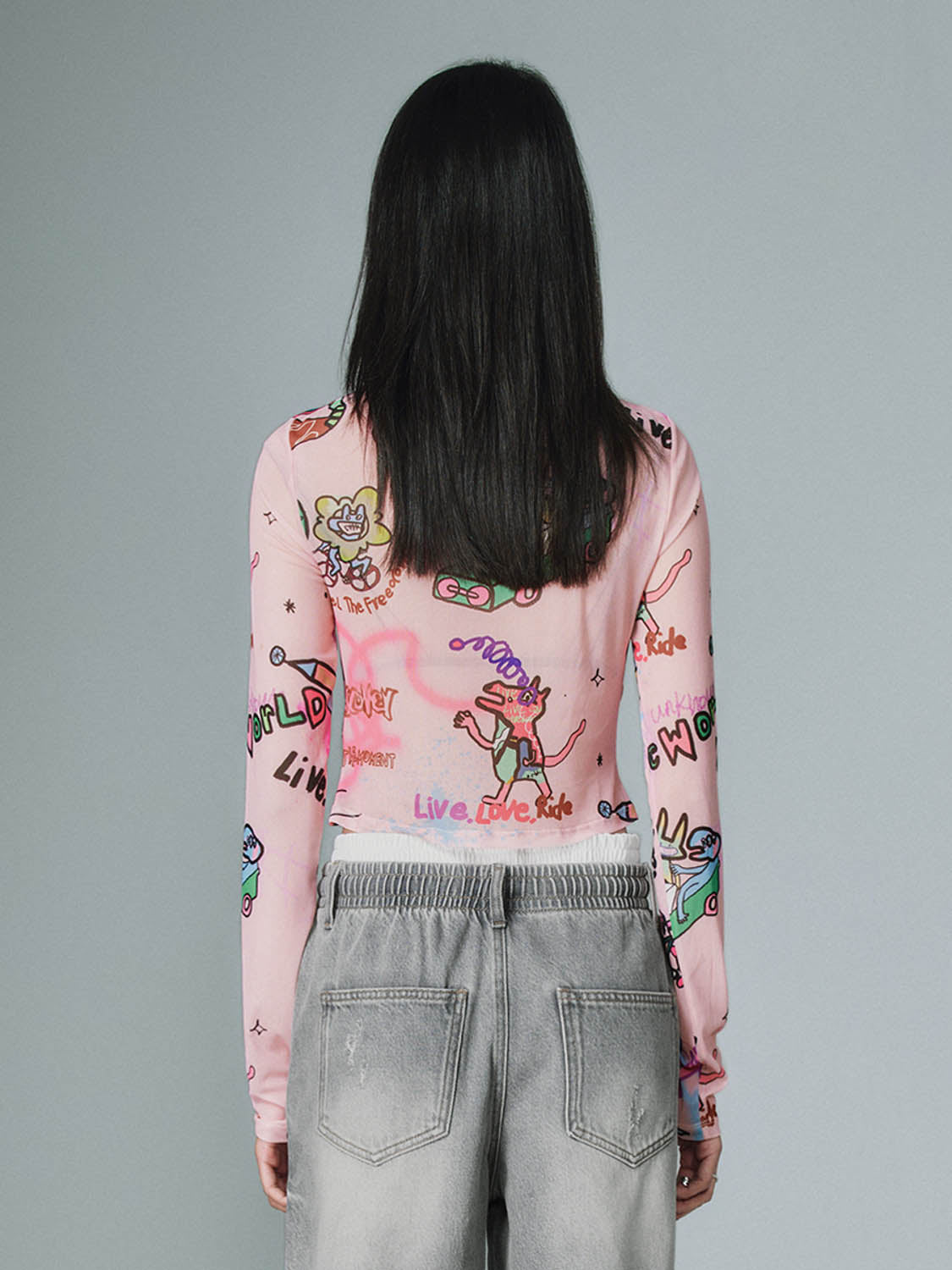 Printed Skinny T-Shirts