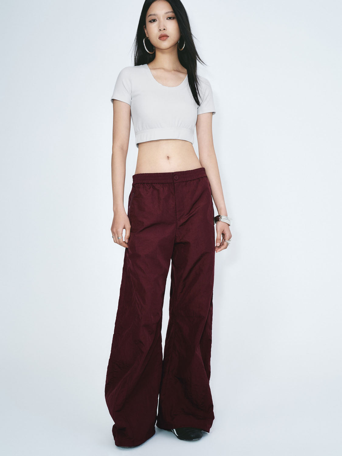 Cropped Skinny T-Shirts