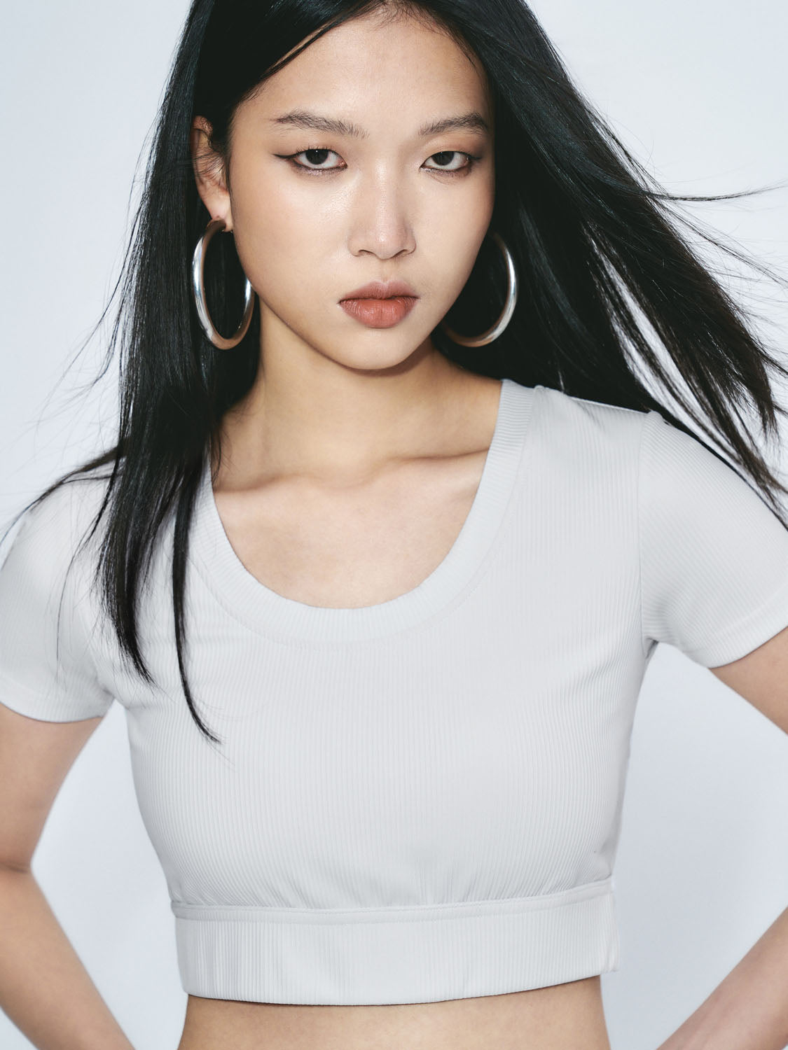 Cropped Skinny T-Shirts