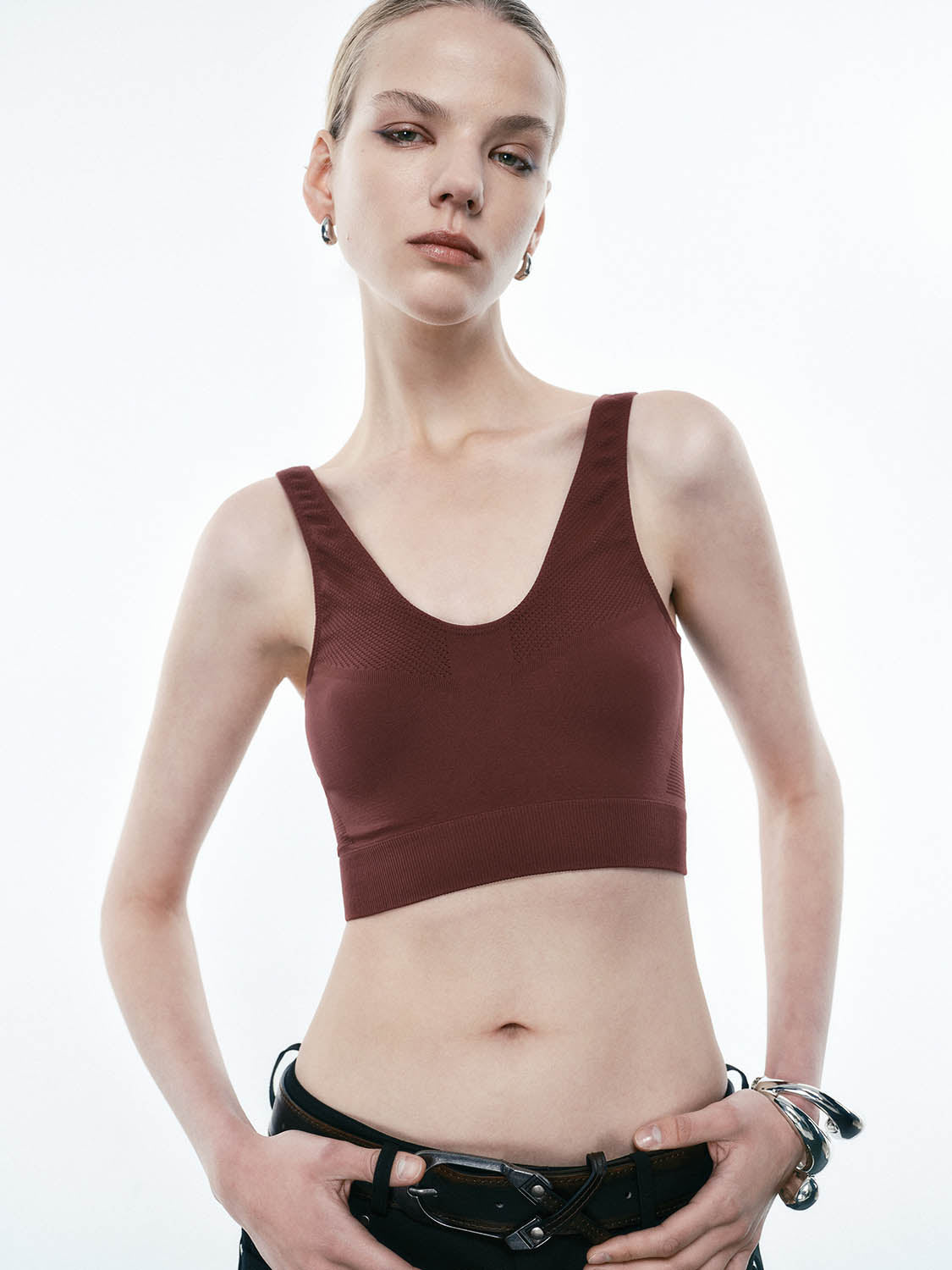 V-Neck Tank Tops