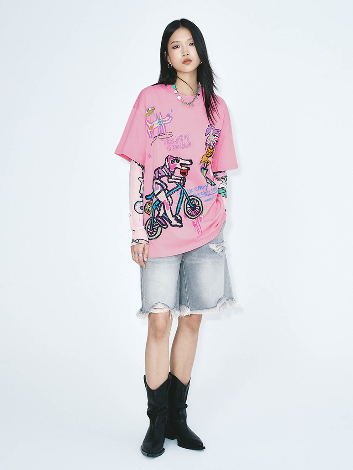 Loose Printed T-Shirts