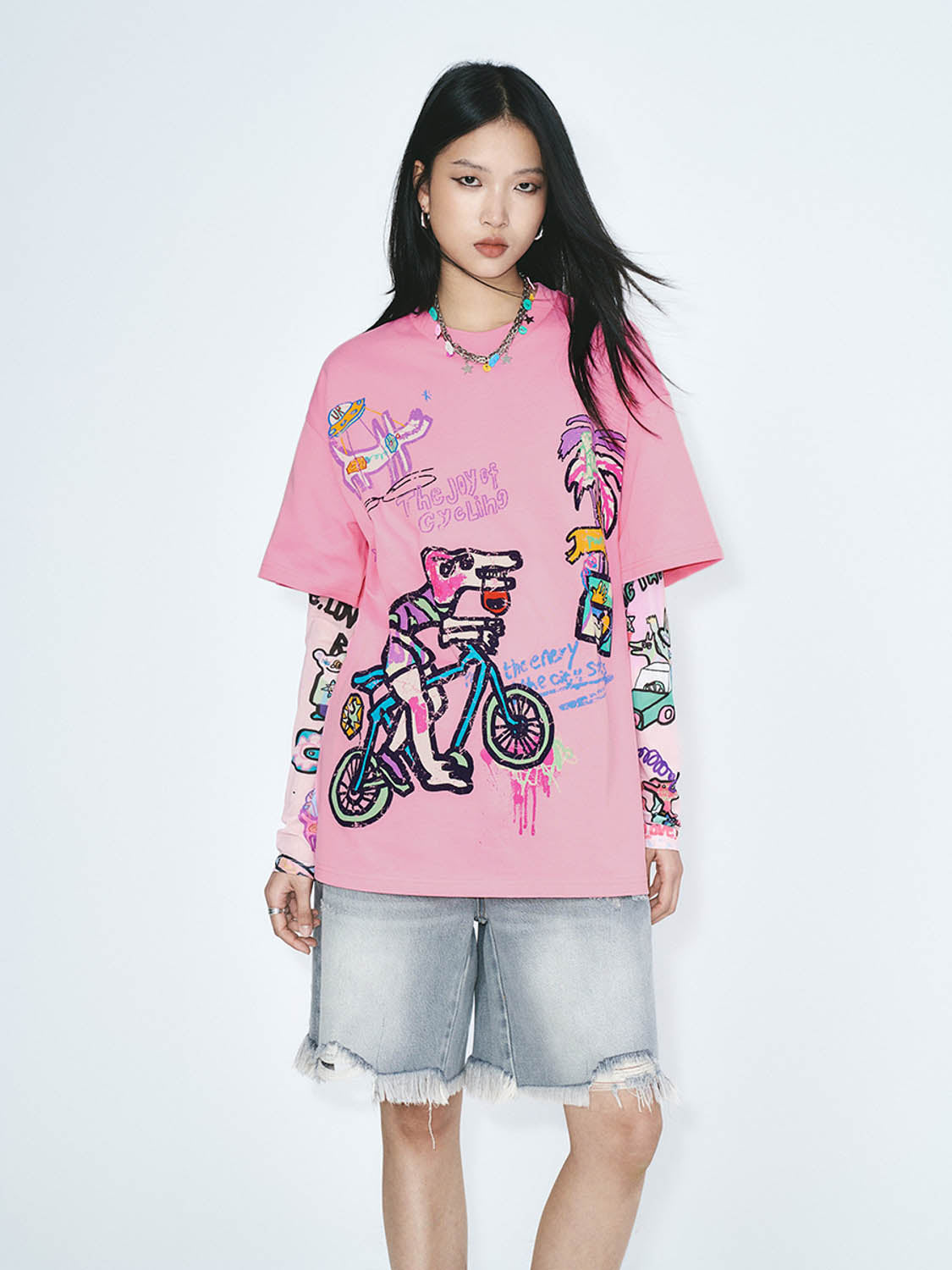 Loose Printed T-Shirts