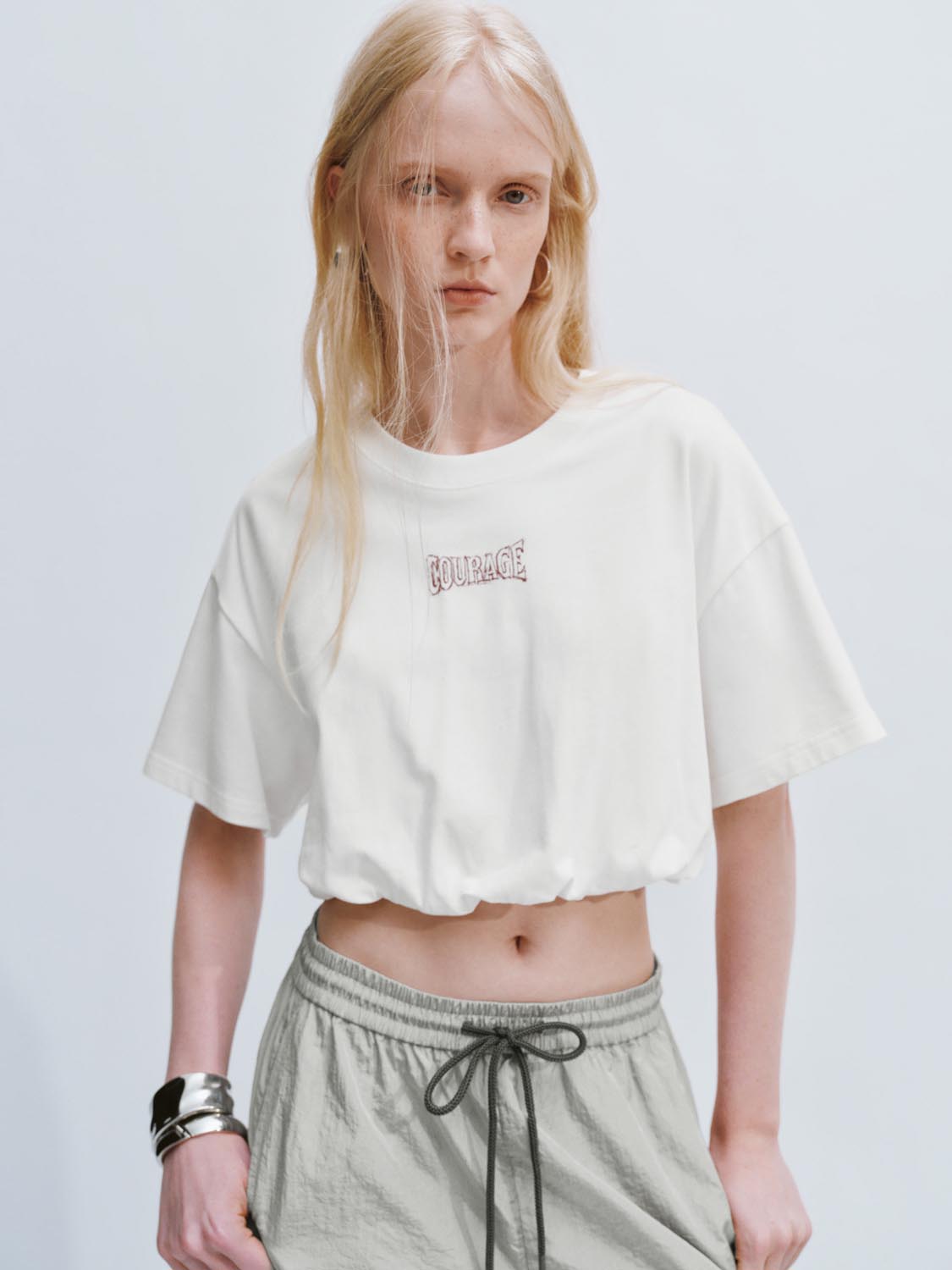 Cropped Printed T-Shirts