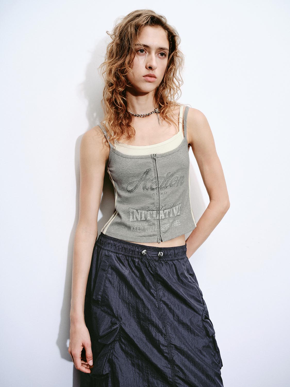 2 In 1 Cami Tops