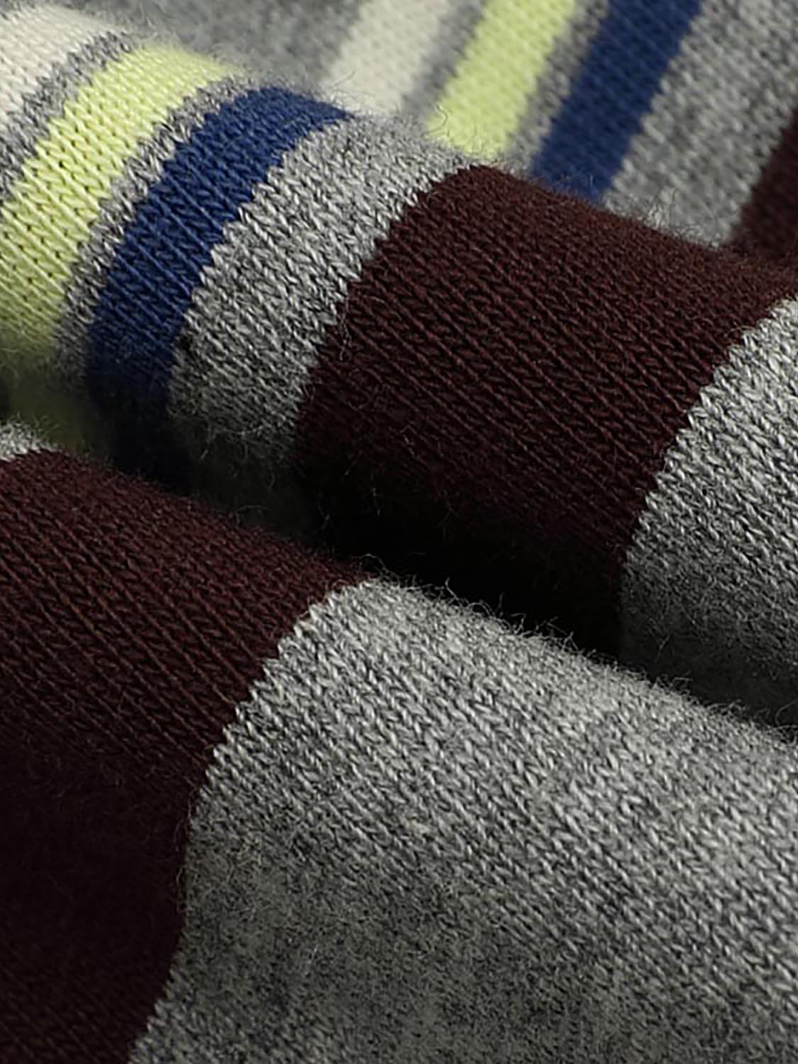 Stripped Loose Fit Long Sleeve T-Shirts