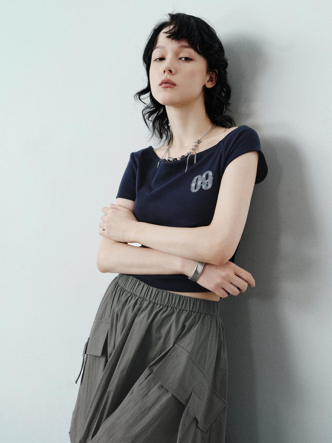 One Shoulder T-Shirts
