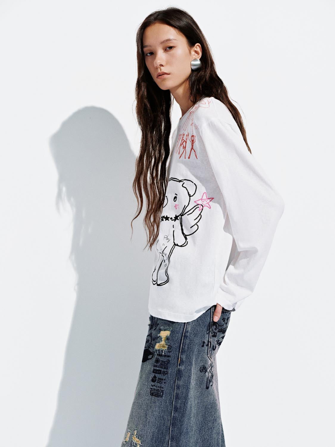 Printed Long Sleeve T-Shirts