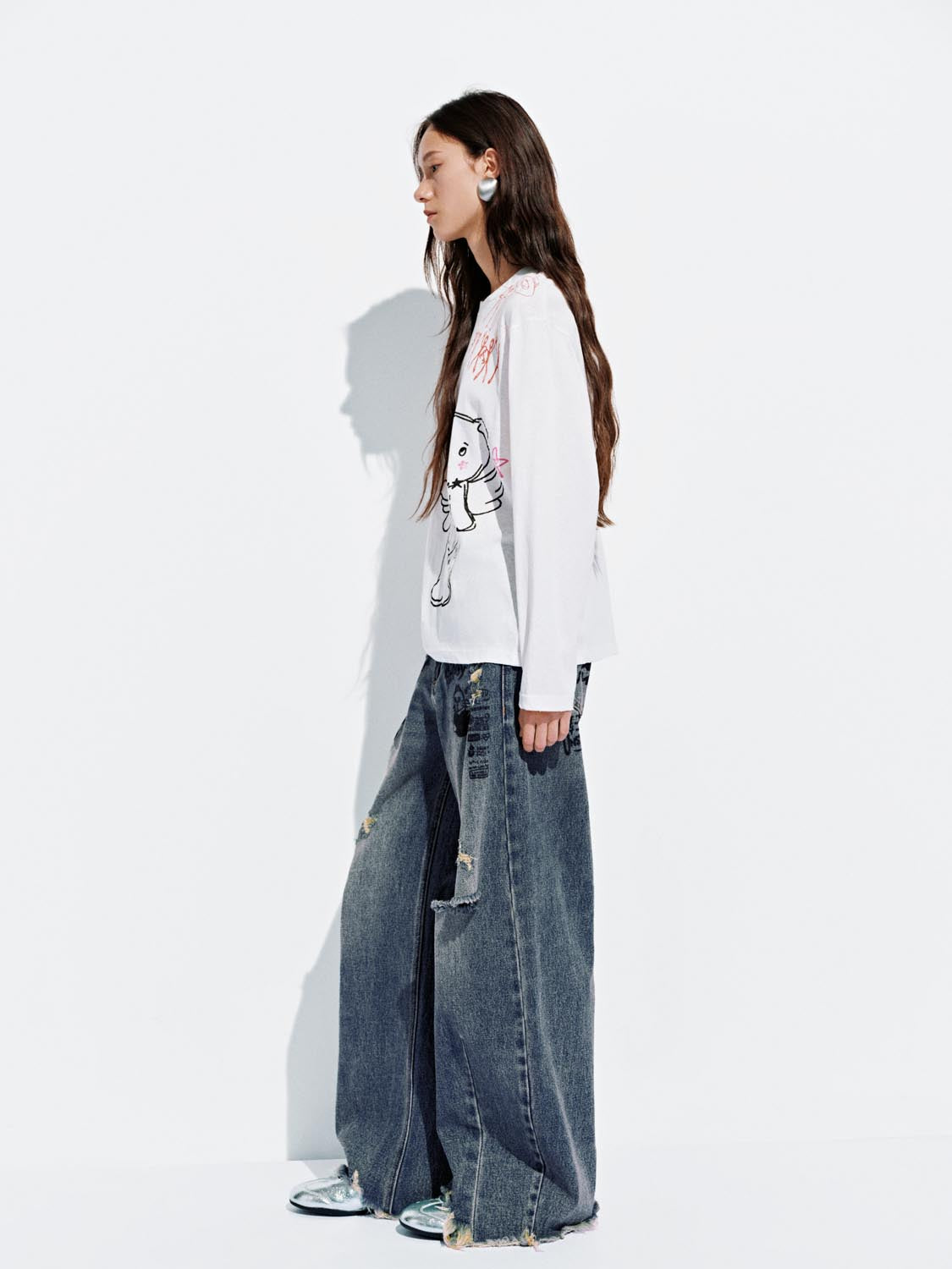 Printed Long Sleeve T-Shirts