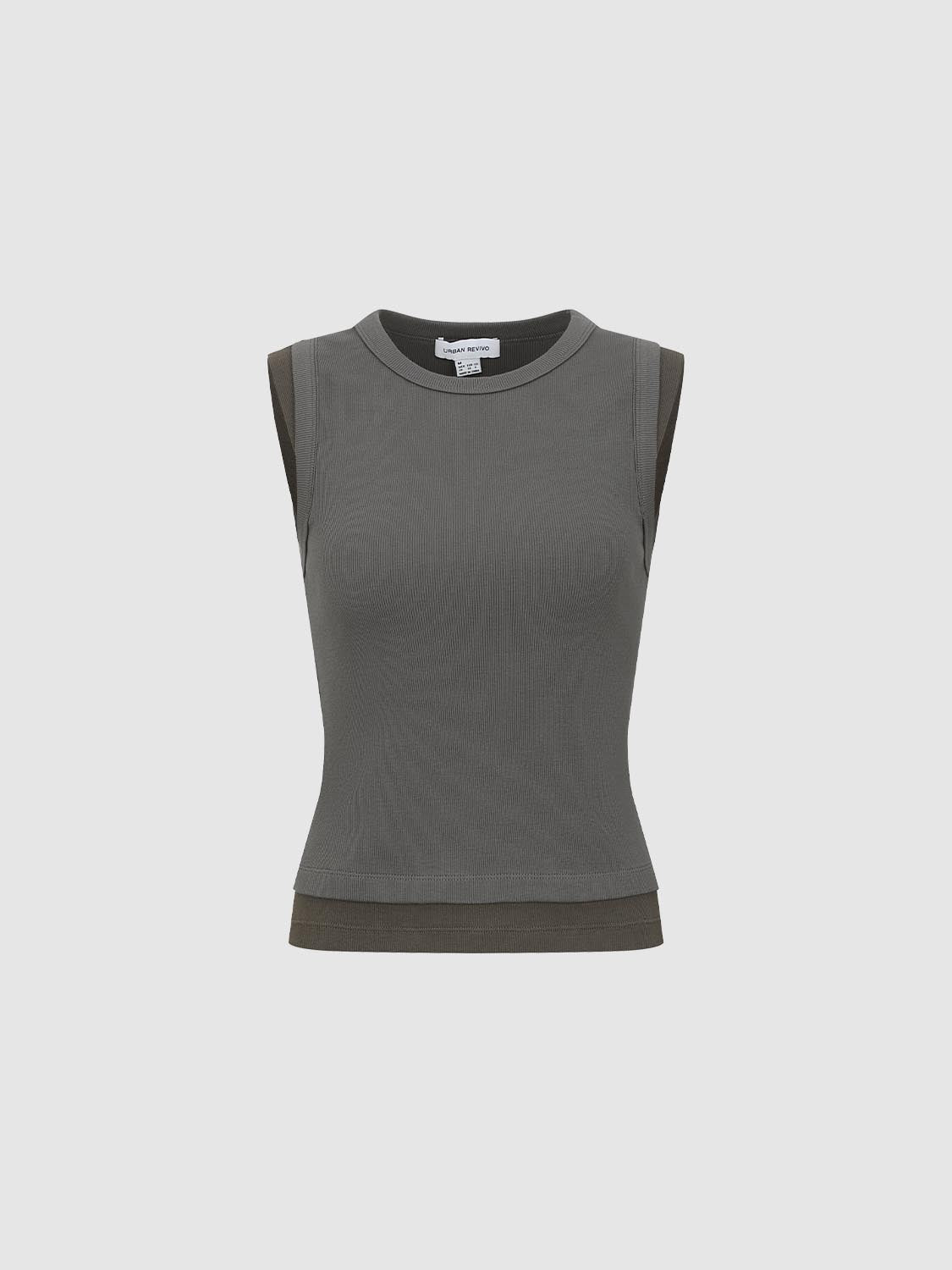 Ribbed Skinny Fit Tank Tops