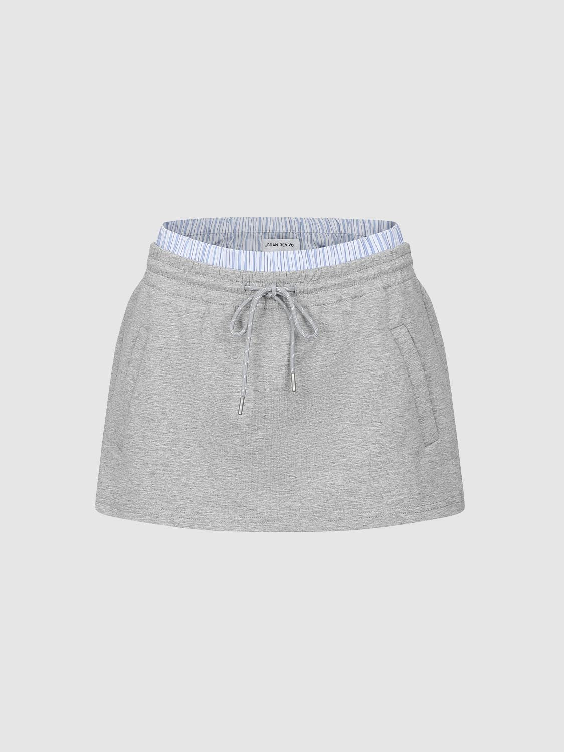 Straight Mini Skirts
