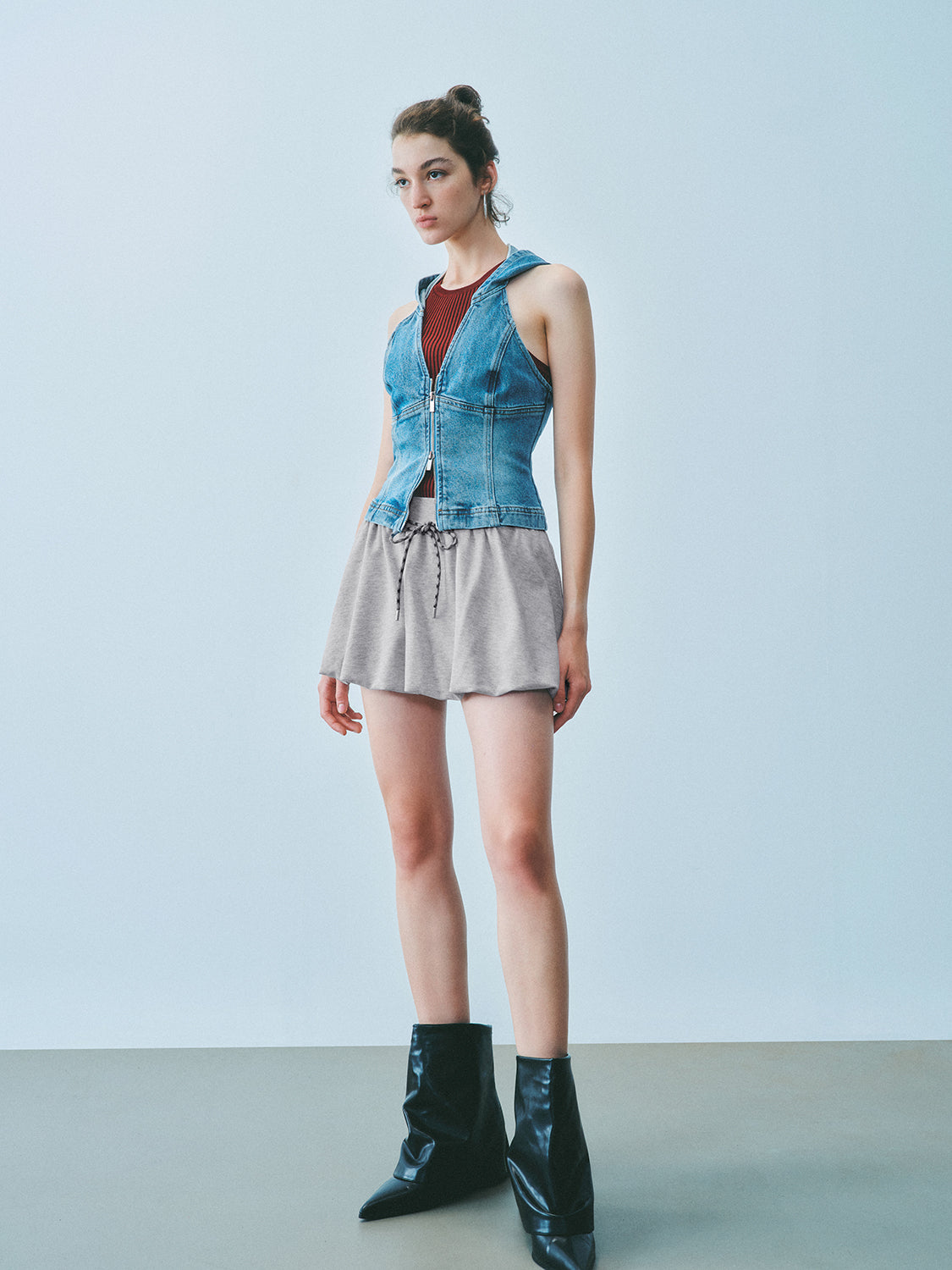 Mini Flared A-Line Skirts