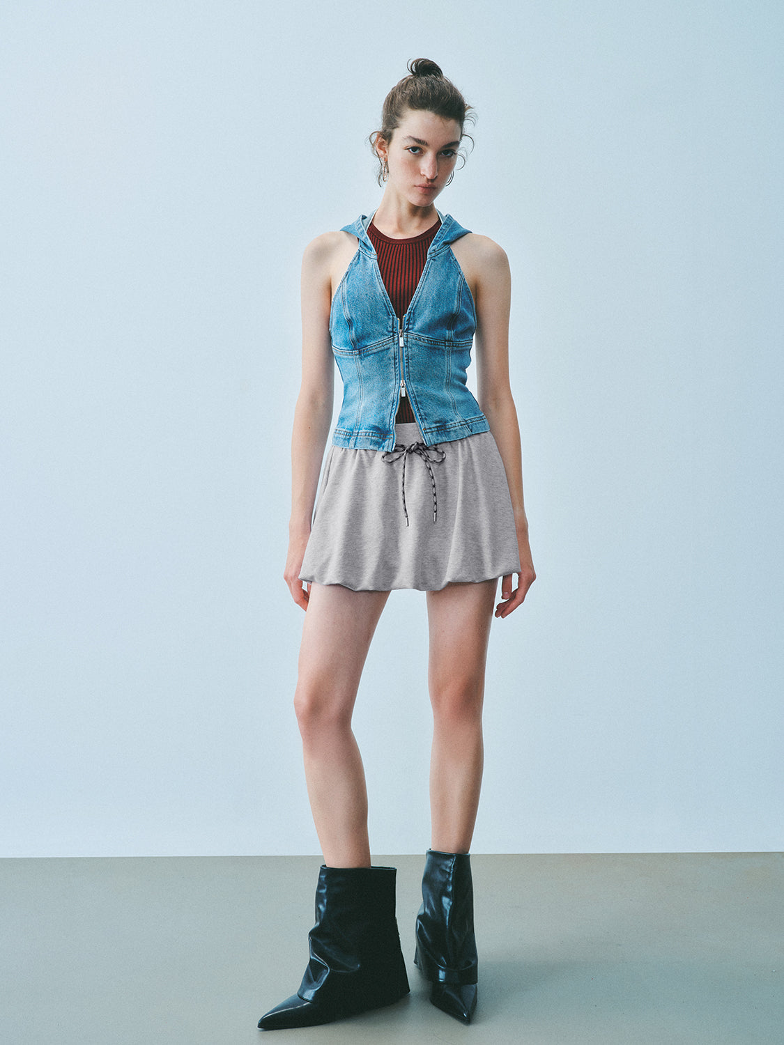 Mini Flared A-Line Skirts