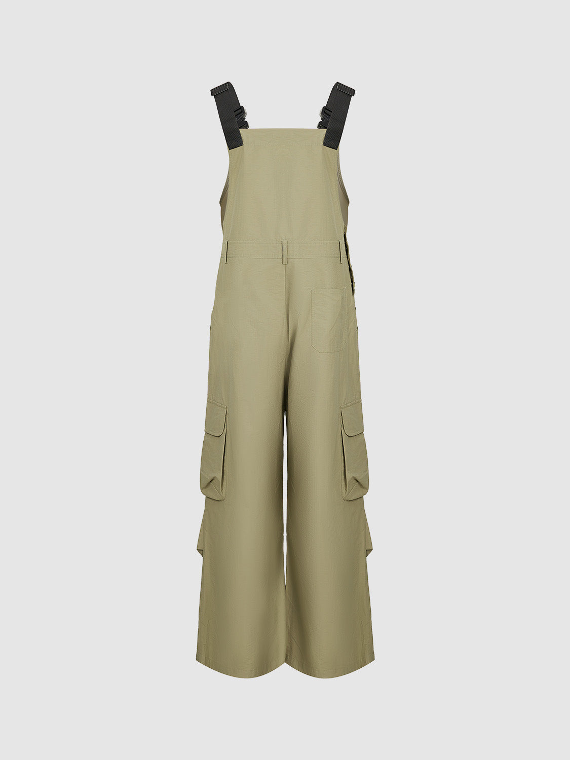Multi-Pocket Loose Jumpsuit
