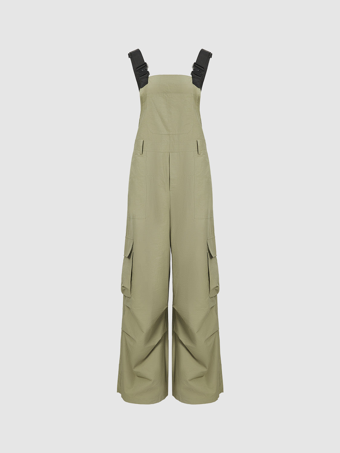 Multi-Pocket Loose Jumpsuit