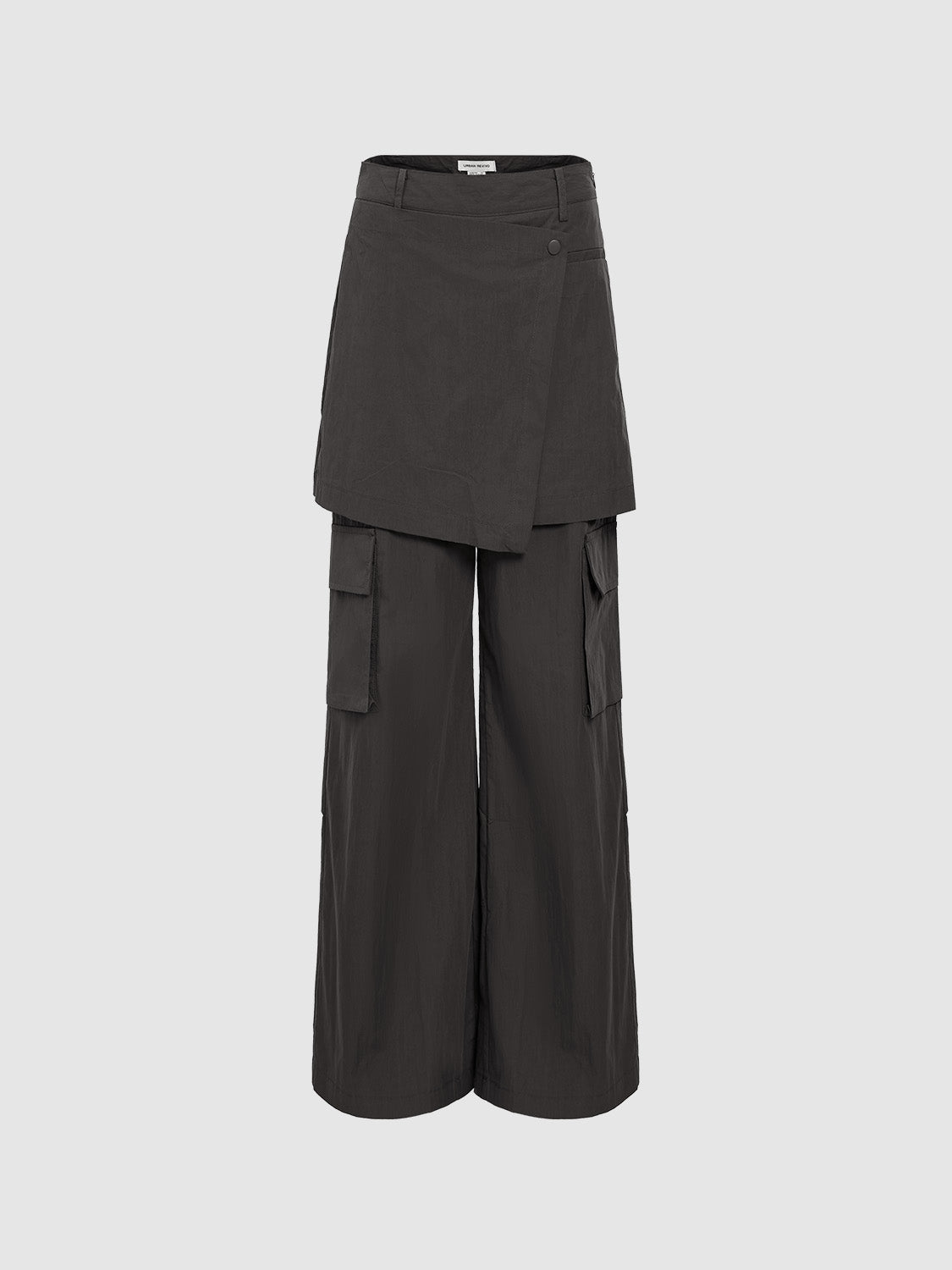 2 In 1 Wide-Leg Pants