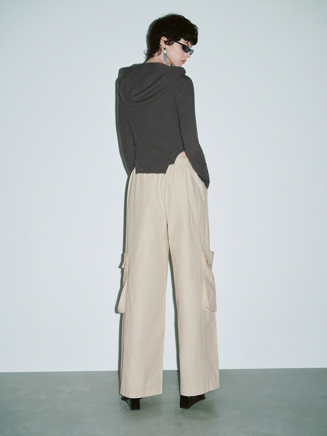 Loose Wide-Leg Pants