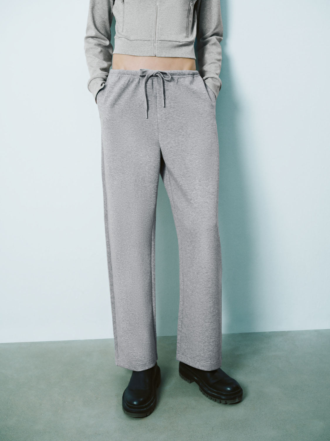Loose Wide-Leg Pants