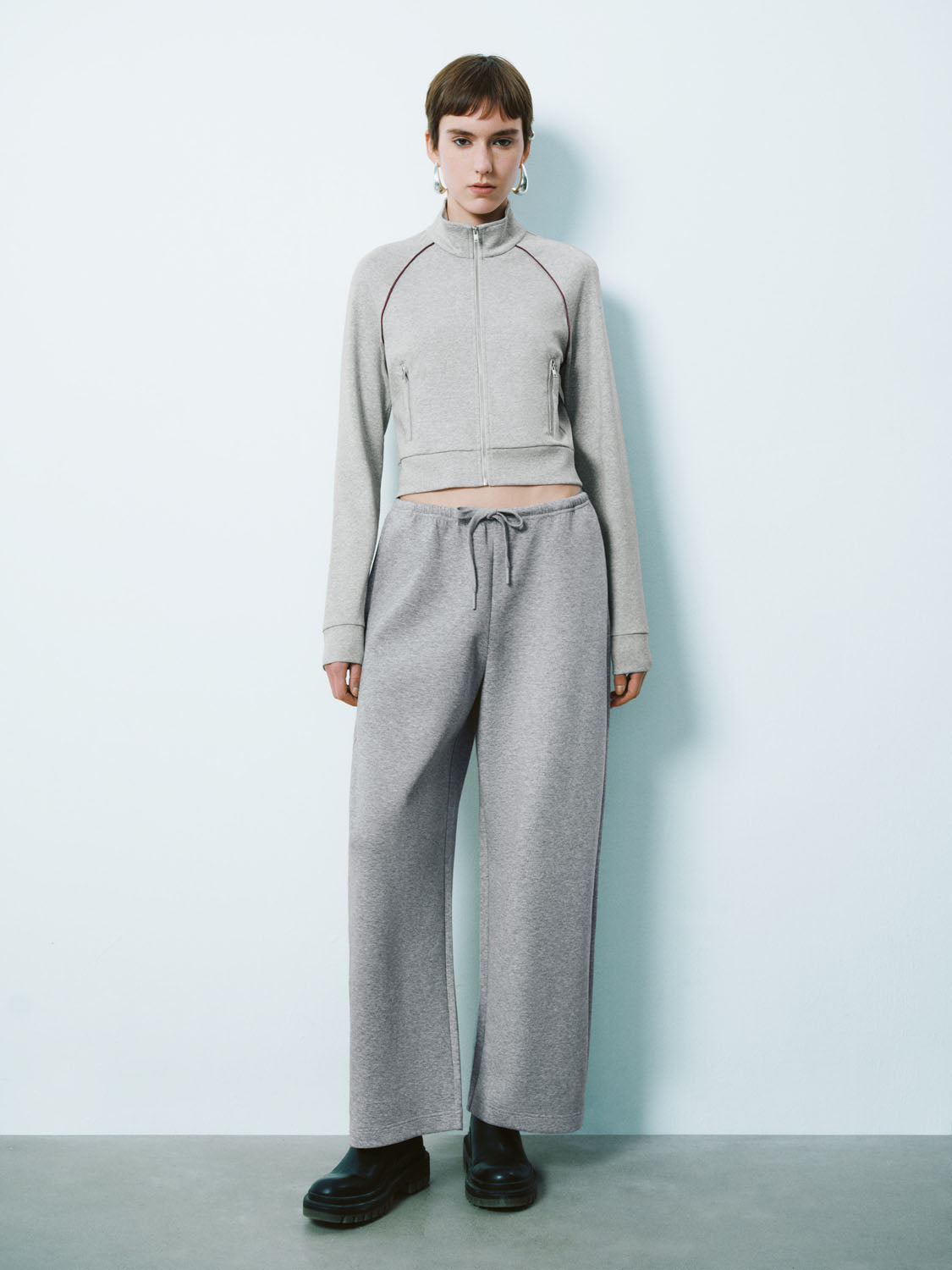 Loose Wide-Leg Pants