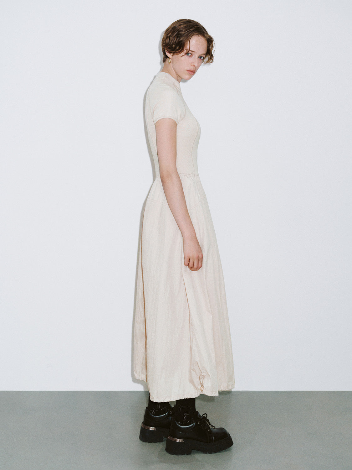 2 In 1 Skinny A-Line Dress
