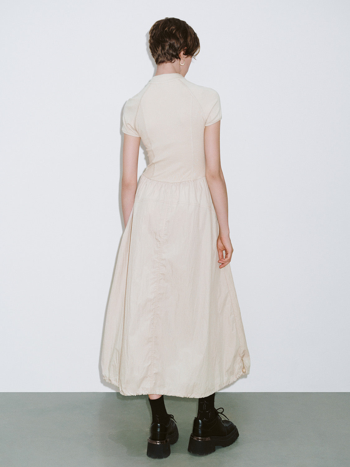 2 In 1 Skinny A-Line Dress