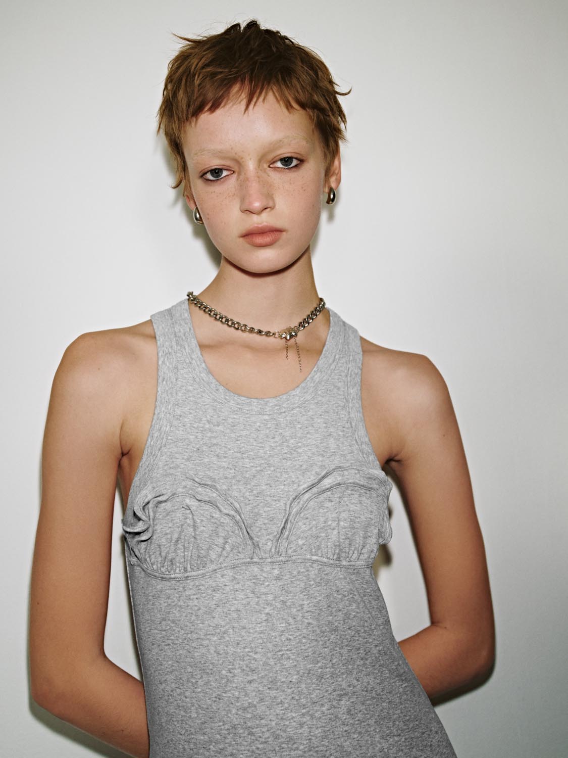 Skinny-Fit Sleeveless Mini Dresses