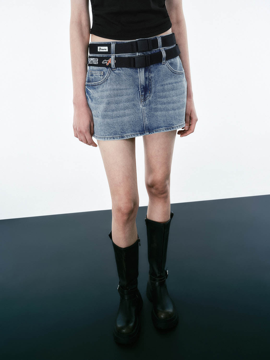 Denim Skirts