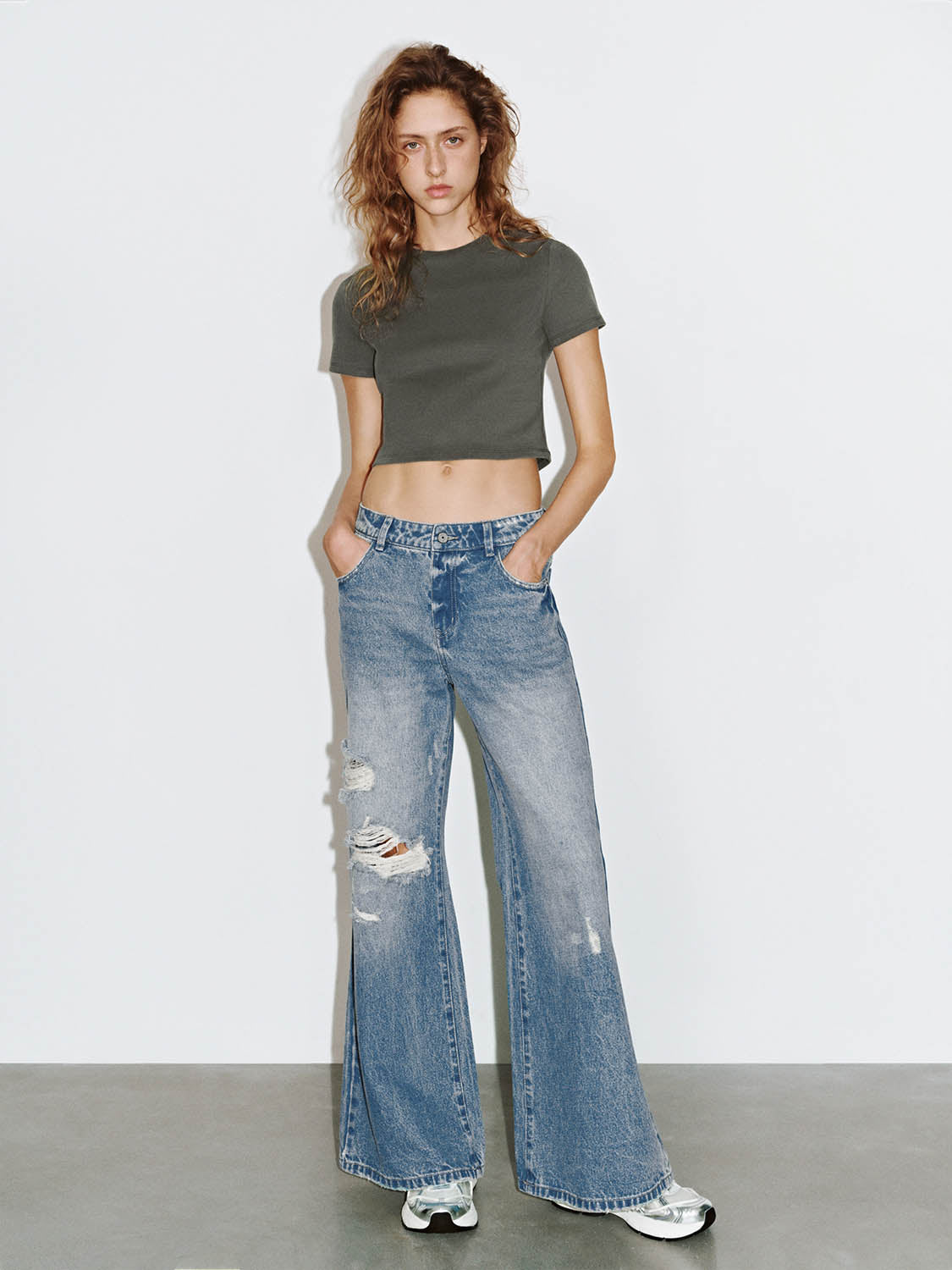 Ripped Denim Jeans