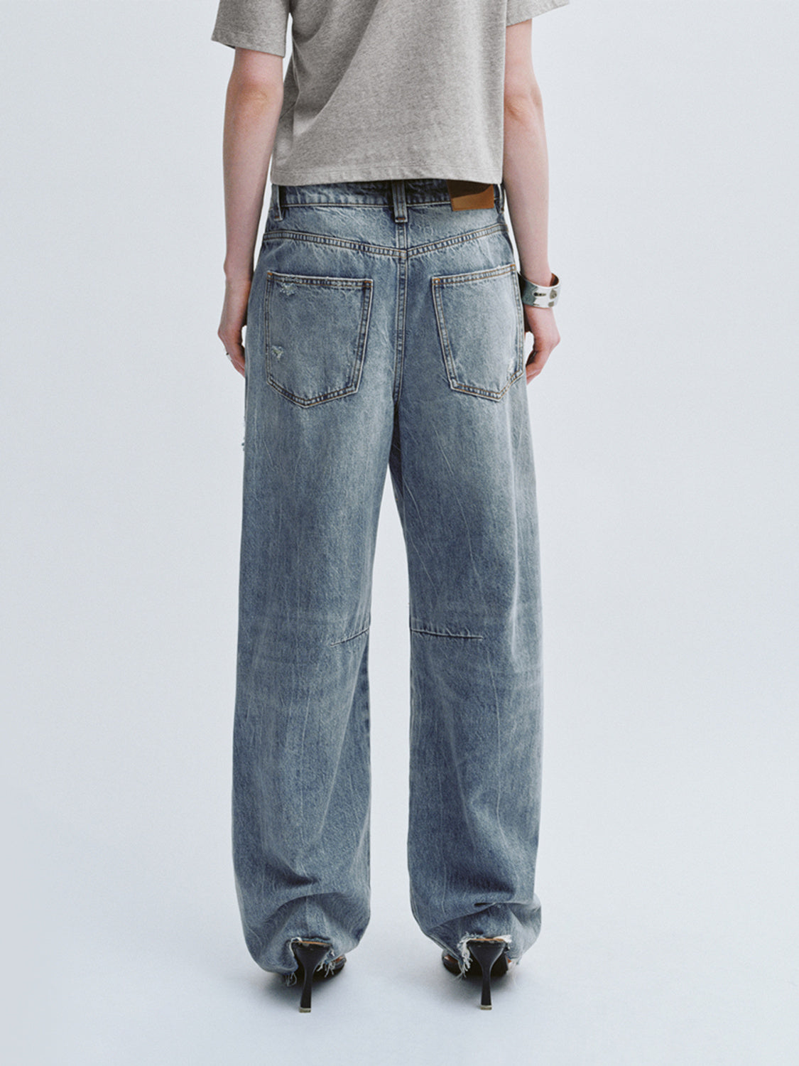 Ripped Denim Jeans