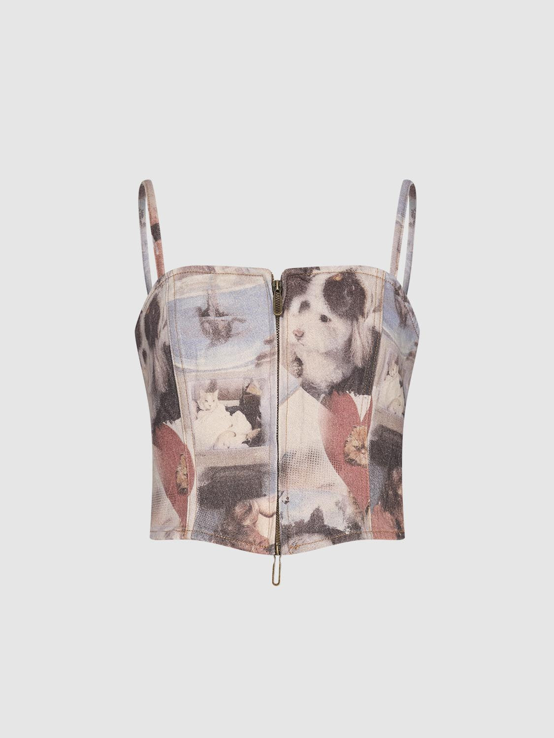Denim Cami Tops
