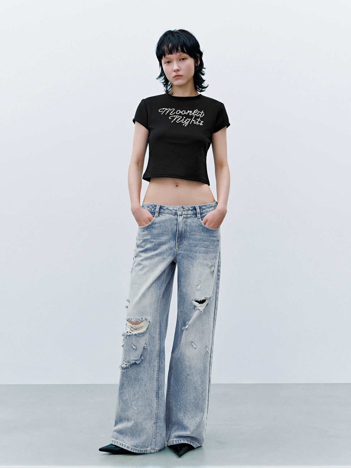 Denim Ripped Jeans
