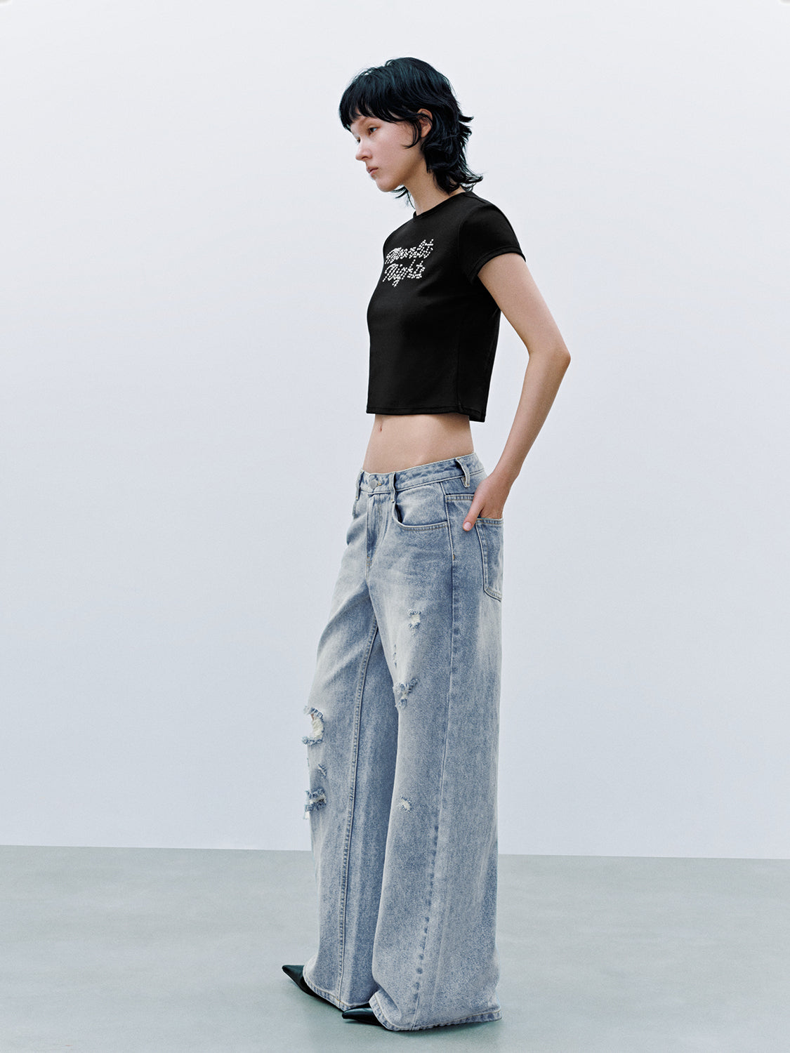 Denim Ripped Jeans