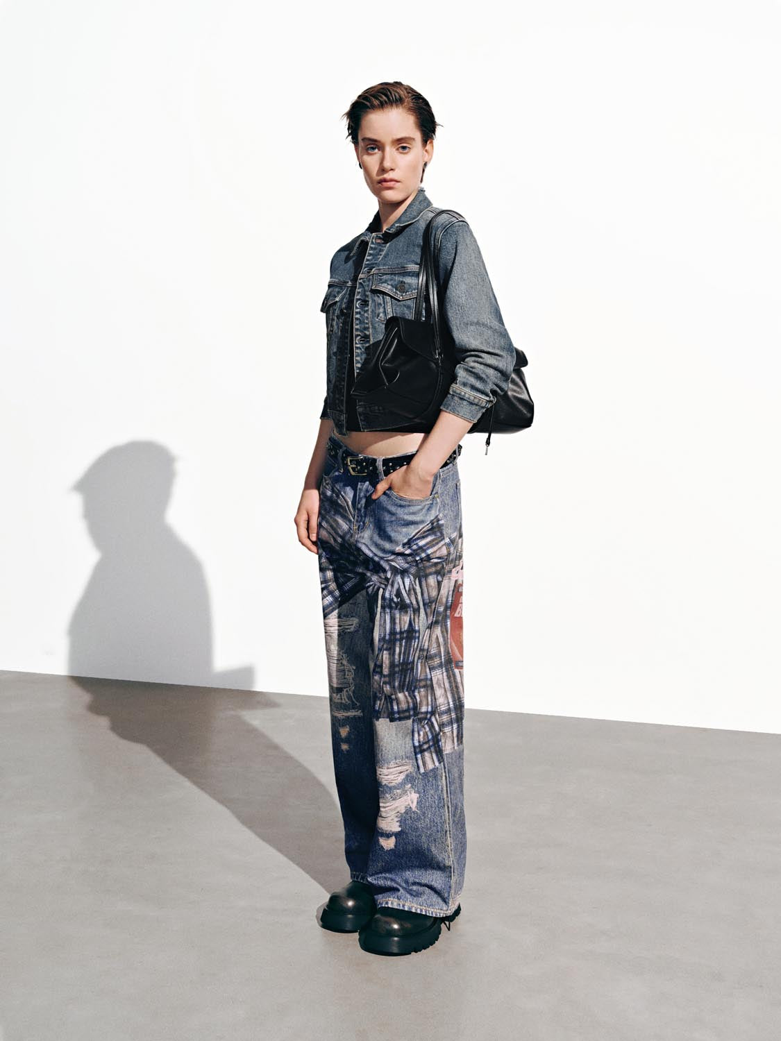 Button Up Slim Denim Jackets