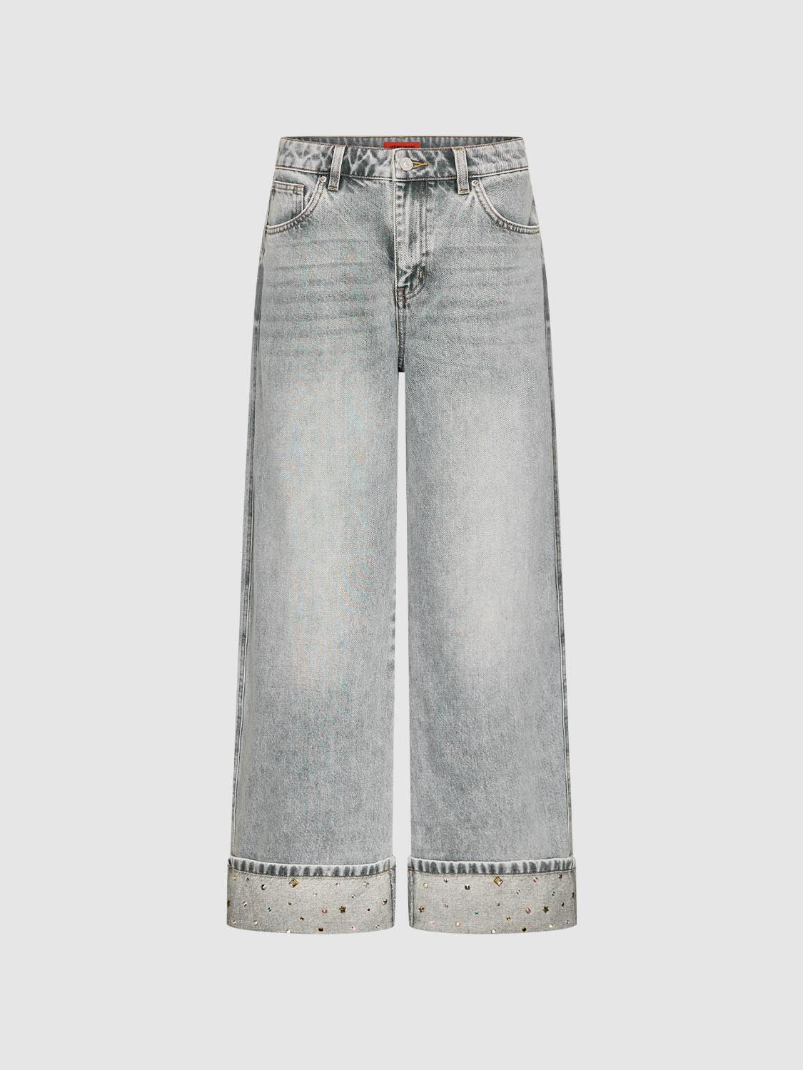 Loose Fit Barrel Leg Jeans