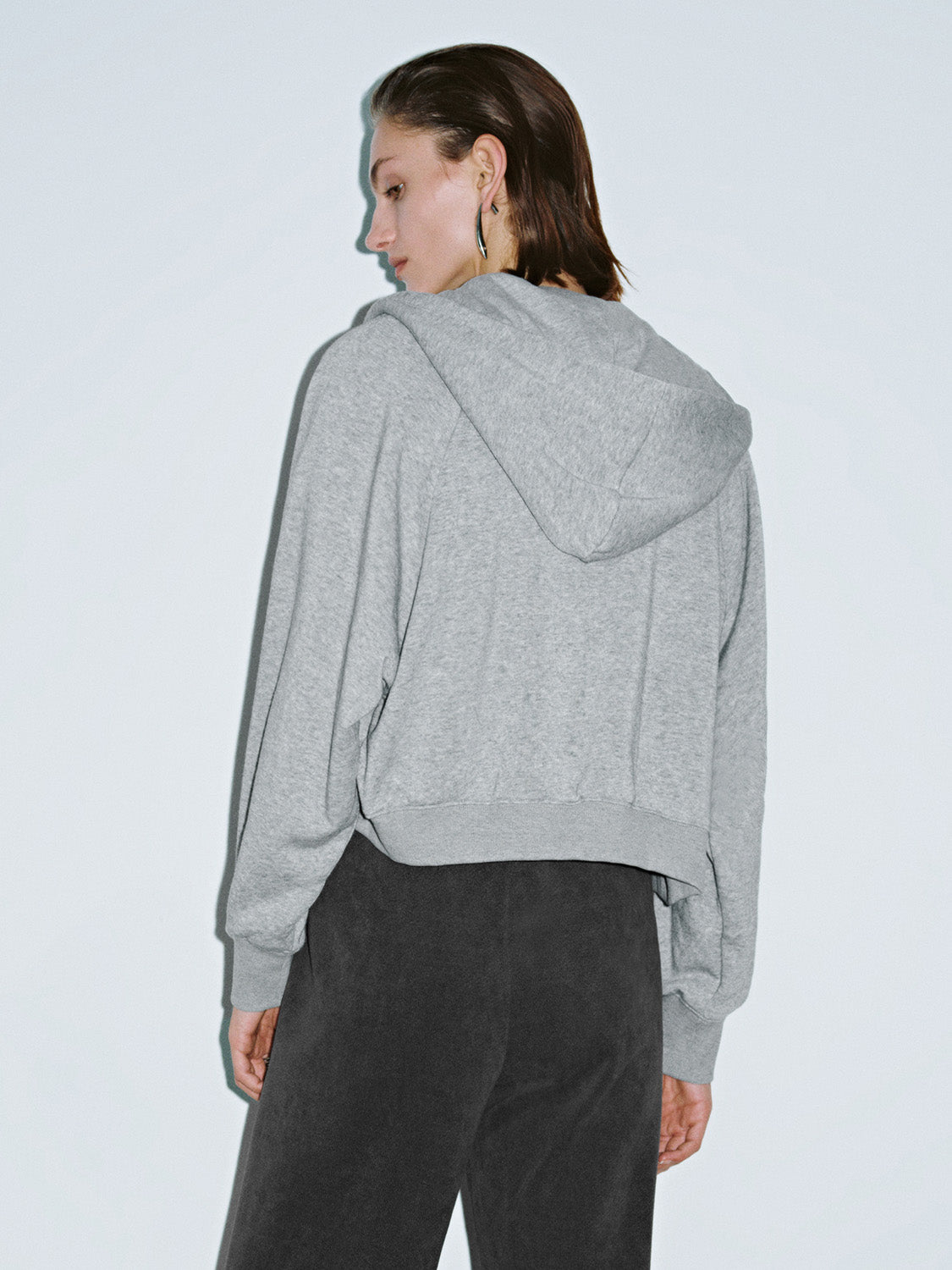 Hoodie Zip Up Front Jackets
