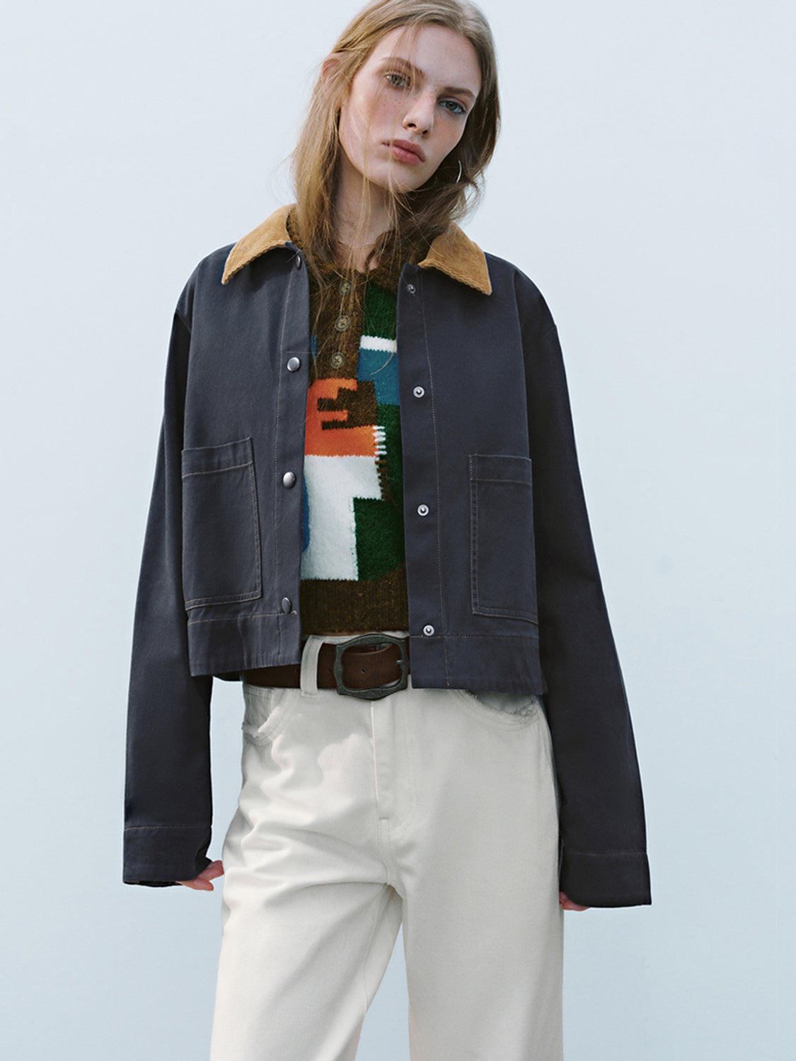 Loose Button Up Jackets