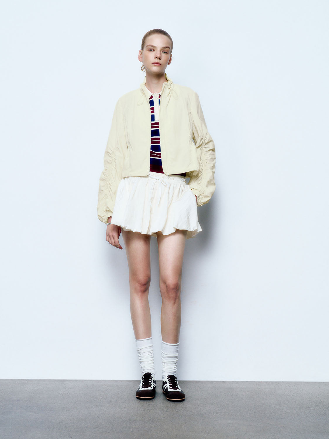Shirred Sleeve Jackets