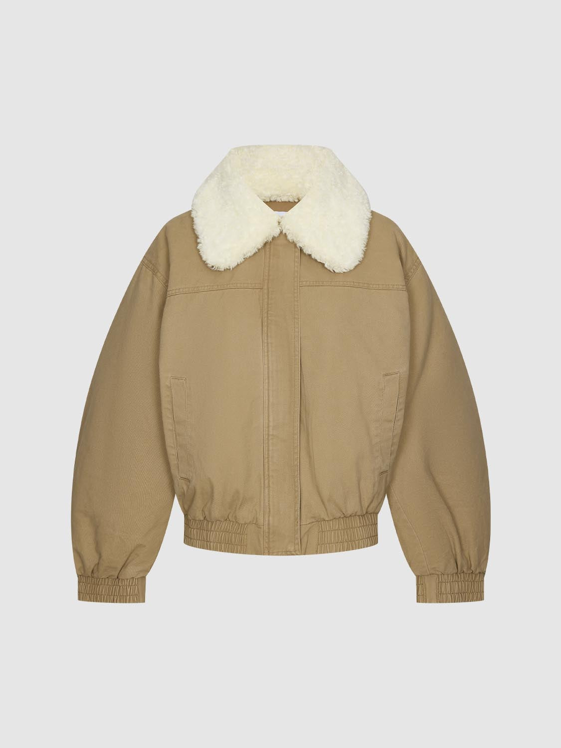 Large Collar Puffer Bomber Jackets