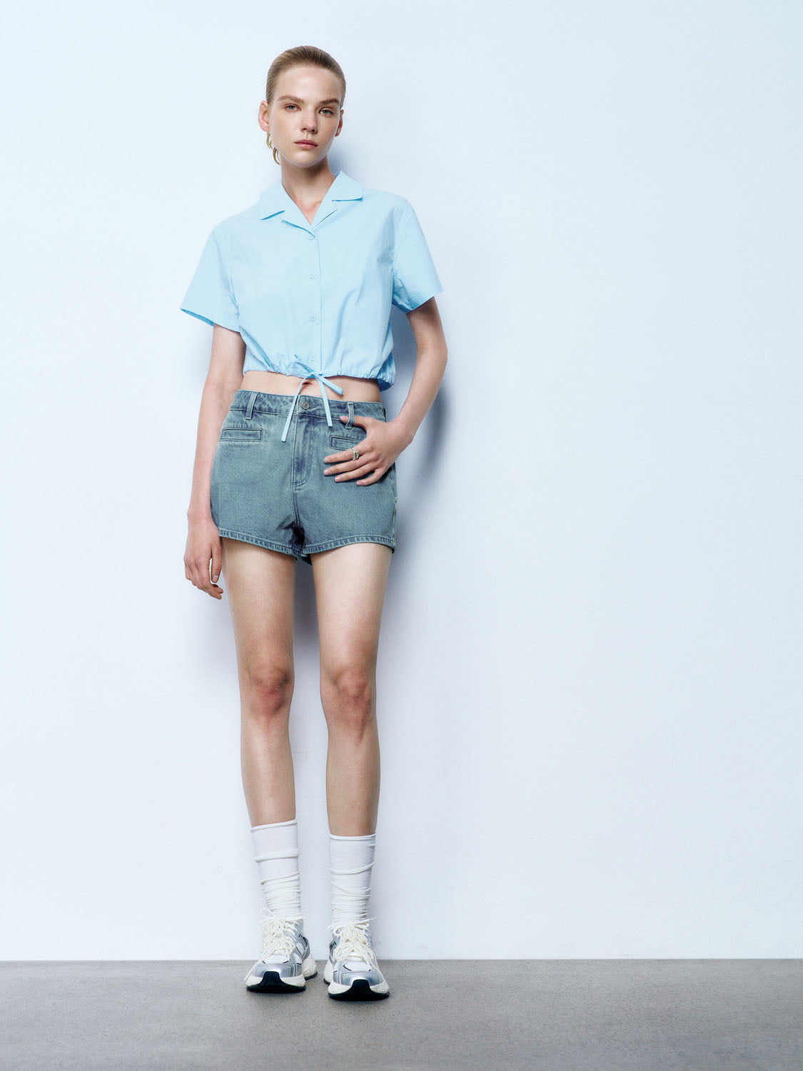 Cropped Short Sleeve Shirts