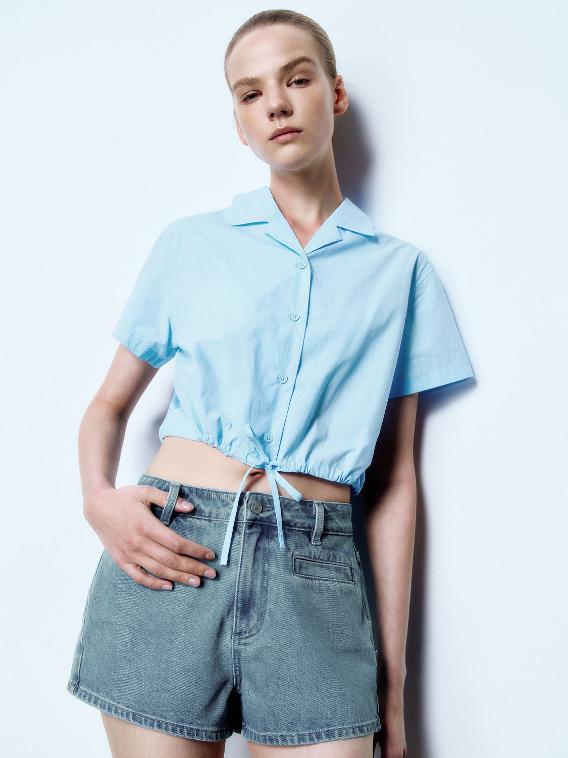 Cropped Short Sleeve Shirts