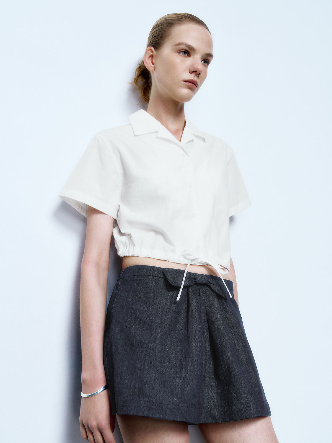 Cropped Short Sleeve Shirts