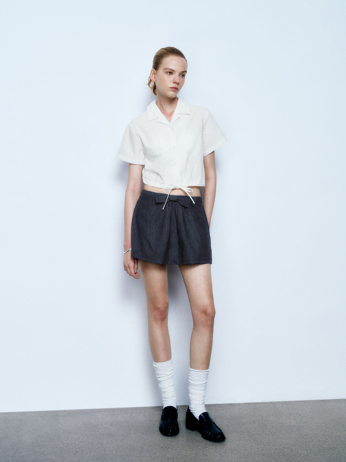 Cropped Short Sleeve Shirts